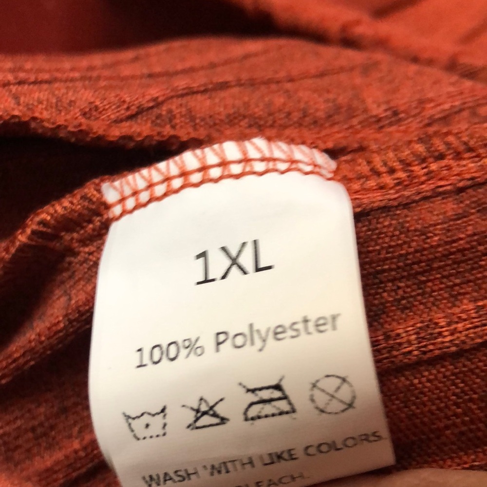 Women's Ribbed Knit Dress - Orange - Picture 3 of 5